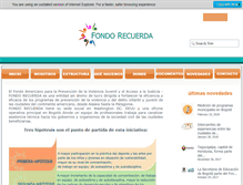 Tablet Screenshot of fondorecuerda.com